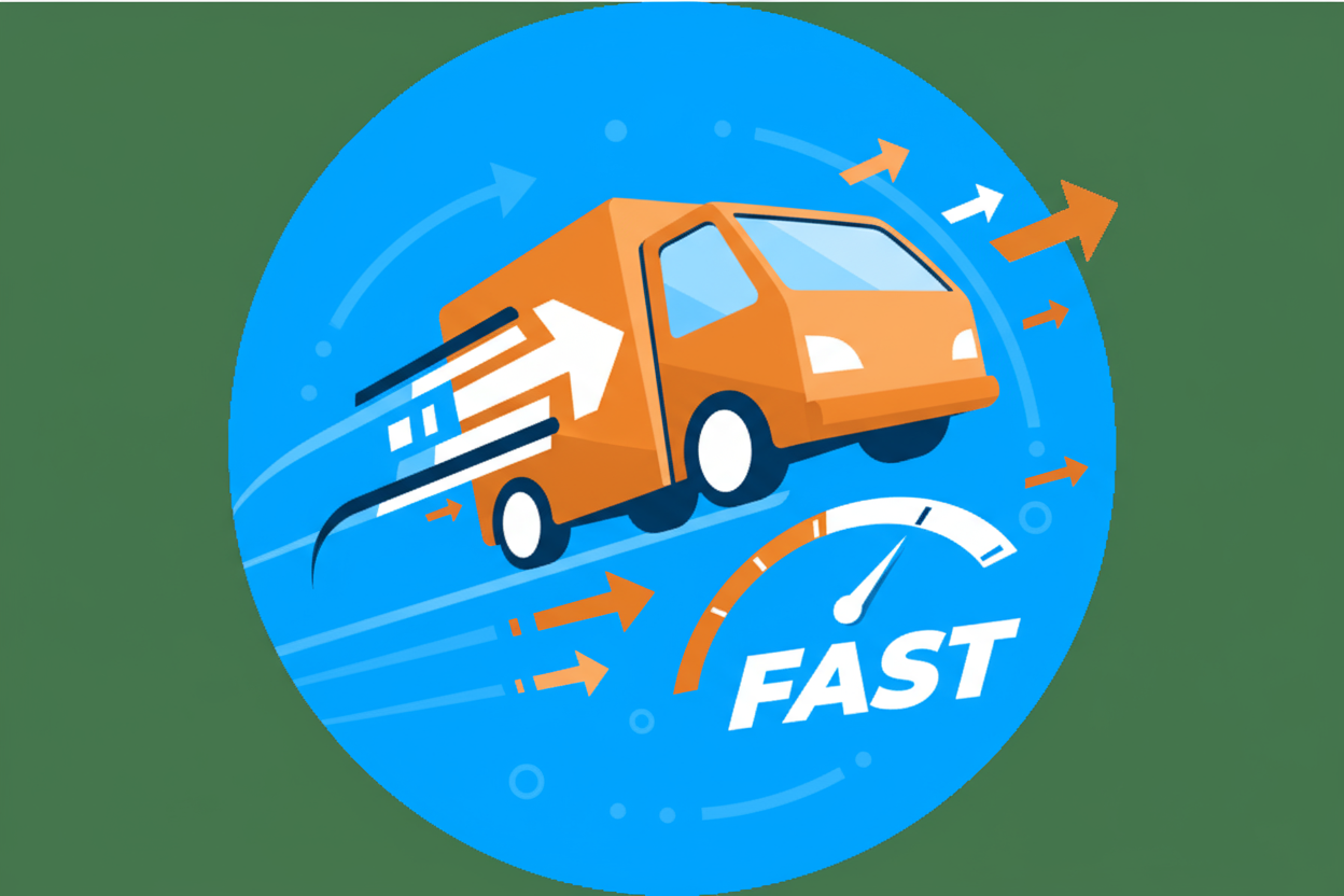 Fast shipping image